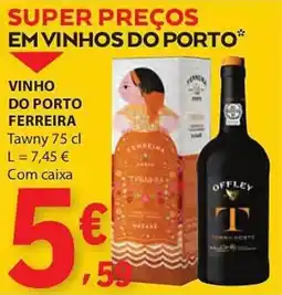 E.Leclerc Vinho do porto ferreira tawny promoção