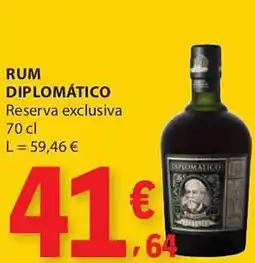 E.Leclerc Rum diplomático promoção