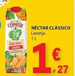 E.Leclerc Néctar clássico laranja promoção