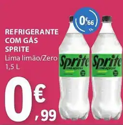 E.Leclerc Refrigerante com gás sprite promoção