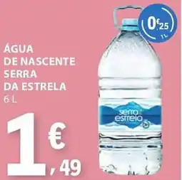 E.Leclerc Água de nascente serra da estrela promoção