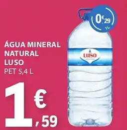 E.Leclerc Água mineral natural luso pet promoção