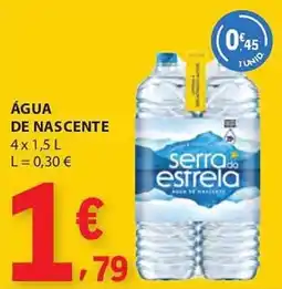 E.Leclerc Água de nascente promoção
