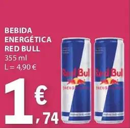 E.Leclerc Bebida energética red bull promoção