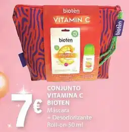 E.Leclerc Conjunto vitamina c bioten promoção