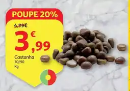 Auchan Castanha 70/90 promoção