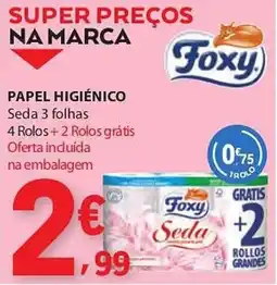 E.Leclerc Papel higiénico foxy promoção