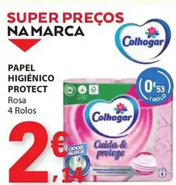 E.Leclerc Papel higiénico protect Colhogar promoção
