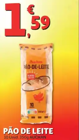 Auchan Pão de leite promoção