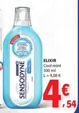 E.Leclerc Sensodyne elixir cool mint promoção