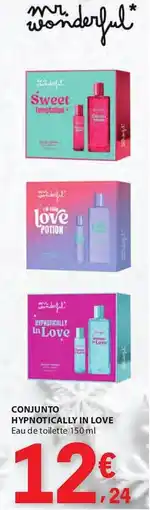 E.Leclerc Conjunto hypnotically in love eau de toilette promoção