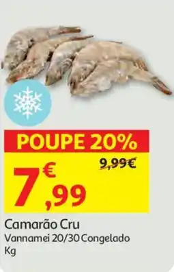 Auchan Camarão Cru promoção