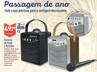 Sistema de Festa e Karaoke