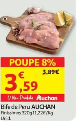 Auchan Bife de Peru AUCHAN Finíssimos promoção
