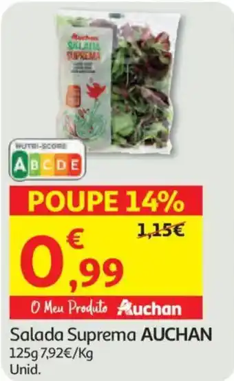 Auchan Salada Suprema AUCHAN promoção