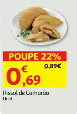 Auchan Rissol de Camarão promoção