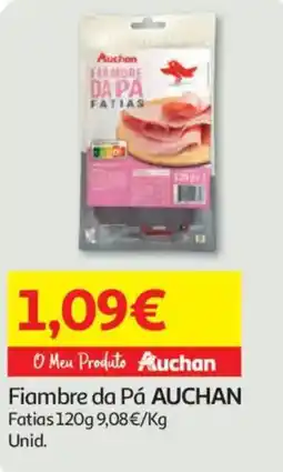 Auchan Fiambre da Pá AUCHAN Fatias promoção