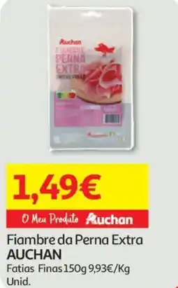 Auchan Fiambre da Perna Extra AUCHAN promoção