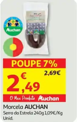 Auchan Morcela AUCHAN Serra da Estrela promoção