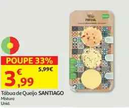 Auchan Tábua de Queijo SANTIAGO promoção
