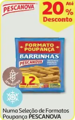Auchan Numa Seleção de Peixe Natural PESCANOVA promoção