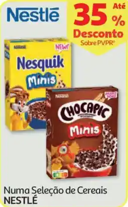 Auchan Numa Seleção de Cereais NESTLÉ promoção