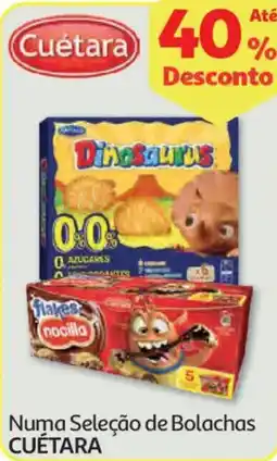Auchan Numa Seleção de Bolachas CUÉTARA promoção