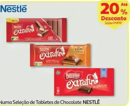 Auchan Numa Seleção de Tabletes de Chocolate NESTLÉ promoção