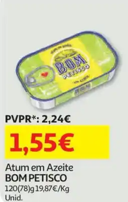 Auchan Atum em Azeite BOM PETISCO promoção