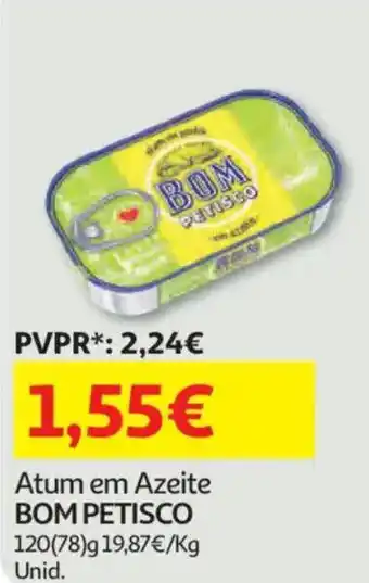 Auchan Atum em Azeite BOM PETISCO promoção