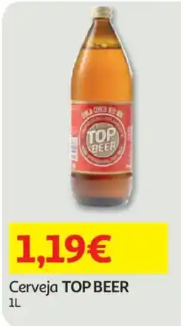 Auchan Cerveja TOP BEER promoção