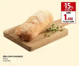 Supercor Pão com chourico promoção