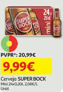 Auchan Cerveja SUPER BOCK promoção