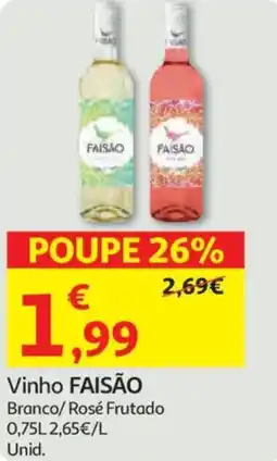 Auchan Vinho FAISÃO promoção