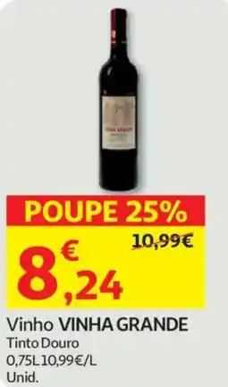 Auchan Vinho VINHA GRANDE promoção