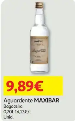Auchan Aguardente MAXIBAR promoção