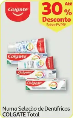 Auchan Numa Seleção de Dentifricos COLGATE Total promoção