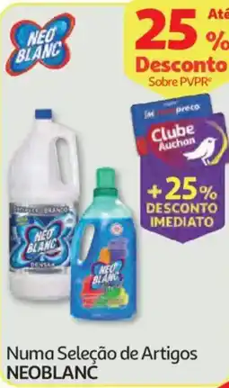 Auchan Numa Seleção de Artigos NEOBLANC promoção