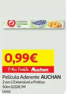 Auchan Película Aderente AUCHAN promoção