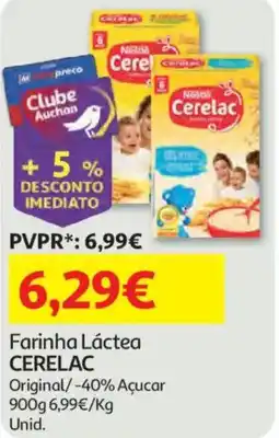Auchan Farinha Láctea CERELAC promoção