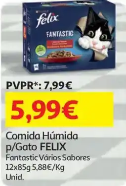 Auchan Comida Húmida p/Gato FELIX promoção