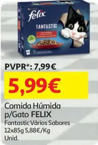 Auchan Comida Húmida p/Gato FELIX promoção