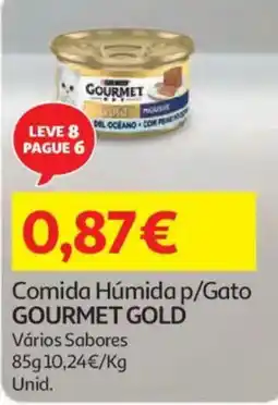 Auchan Comida Húmida p/Gato GOURMET GOLD promoção