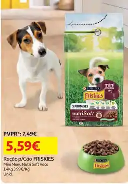 Auchan Ração p/Cão FRISKIES promoção