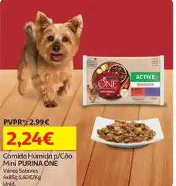 Auchan Comida Húmida p/Cão Mini PURINA ONE promoção