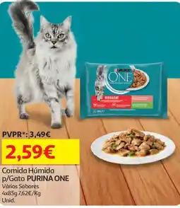 Auchan Comida Húmida p/Gato PURINA ONE promoção