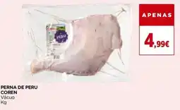 Supercor Perna de peru coren vácuo promoção