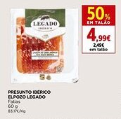 Supercor Presunto ibérico elpozo legado fatias promoção