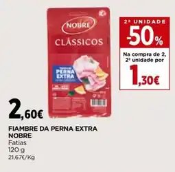 Supercor Fiambre da perna extra nobre fatias promoção