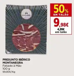 Supercor Presunto ibérico montanegra promoção